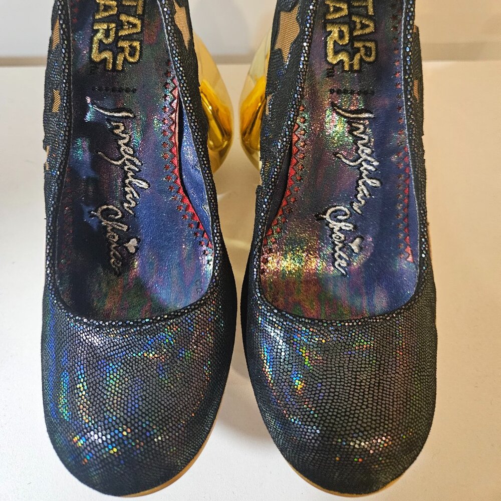 STAR WARS  Darth Vadar Irregular Choice Platform Heels - Picture 3 of 9